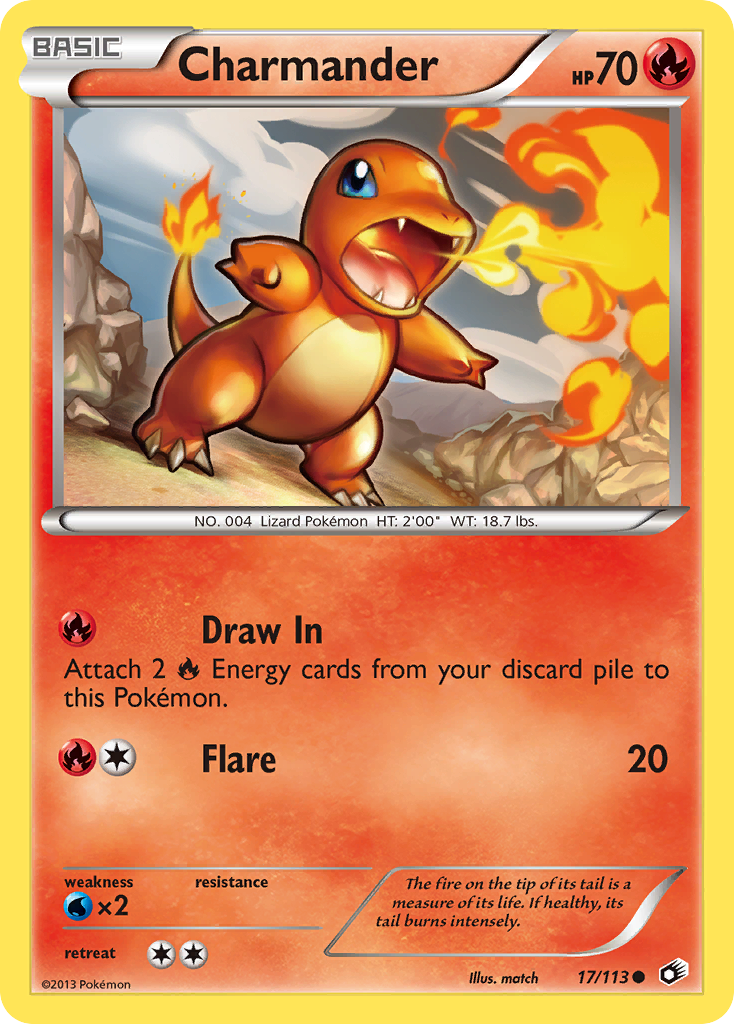 Charmander – Legendary Treasures
