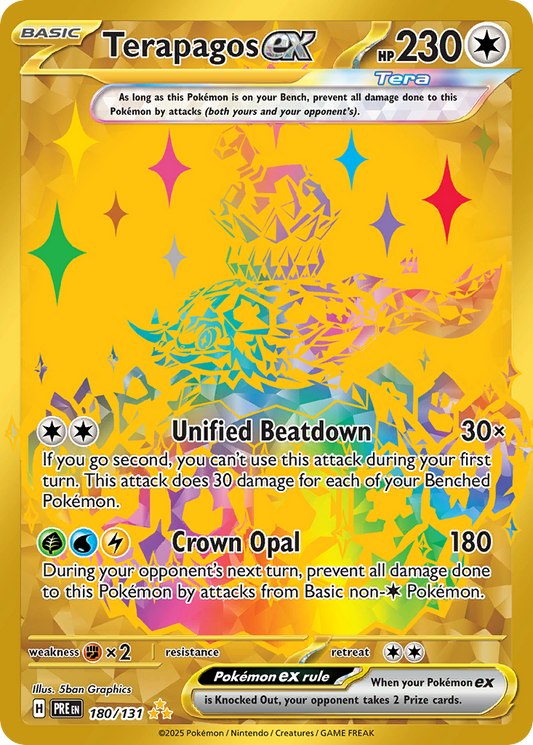 Terapagos ex – Prismatic Evolutions