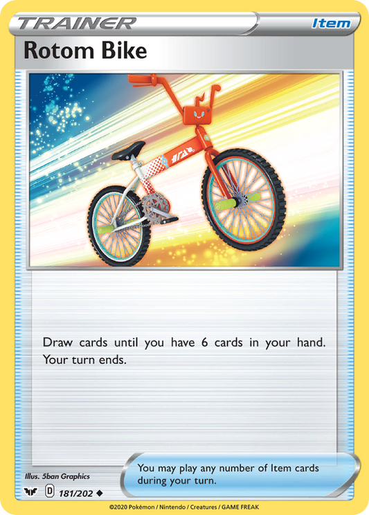 Rotom Bike – Sword & Shield
