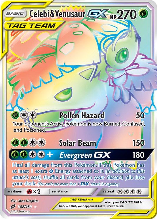 Celebi & Venusaur-GX – Team Up