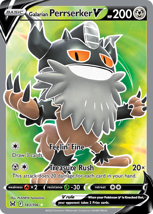 Galarian Perrserker V – Lost Origin