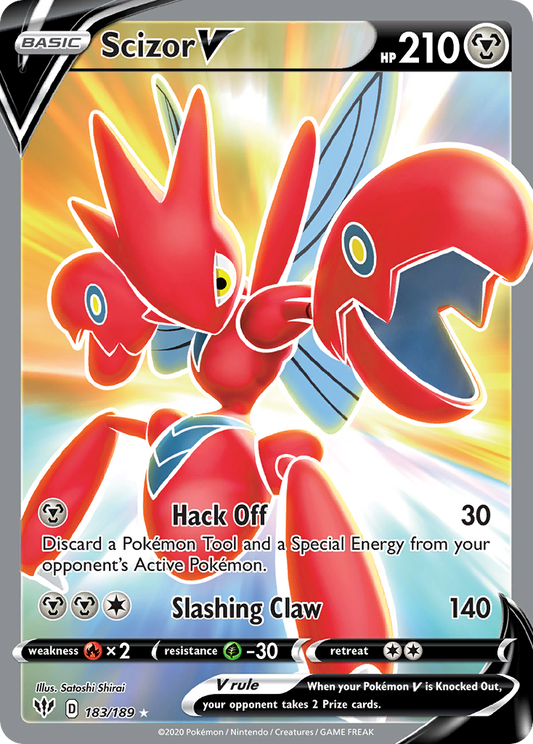 Scizor V – Darkness Ablaze