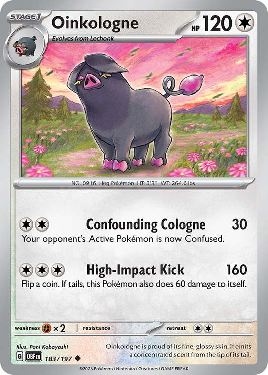Oinkologne – Obsidian Flames