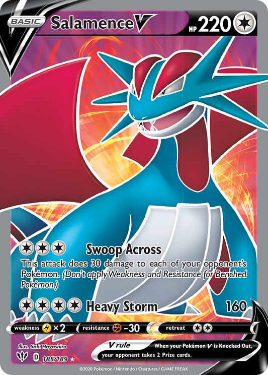 Salamence V – Darkness Ablaze