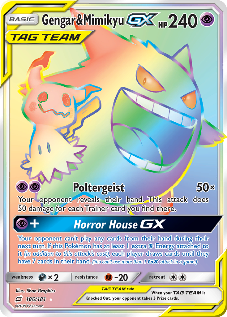 Gengar & Mimikyu-GX – Team Up