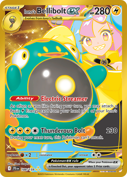 Iono's Bellibolt ex – Journey Together