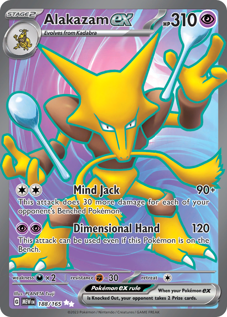 Alakazam ex – 151