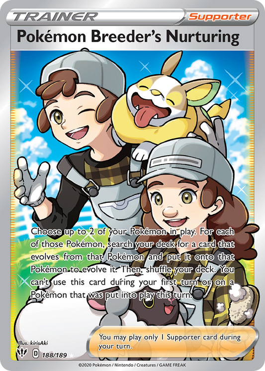 Pokémon Breeder's Nurturing – Darkness Ablaze