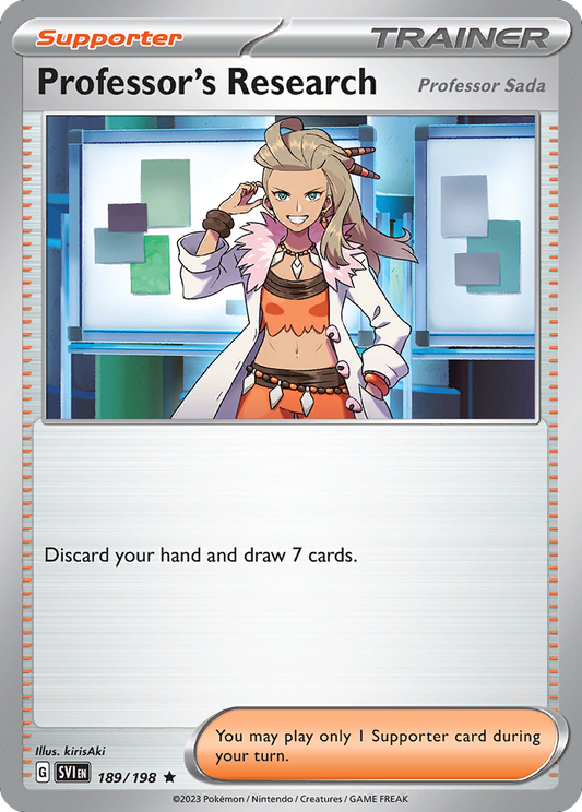 Professor's Research (Professor Sada) – Scarlet & Violet