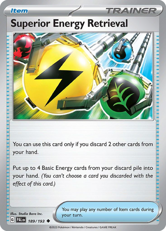 Superior Energy Retrieval – Paldea Evolved