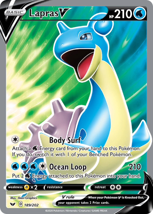Lapras V – Sword & Shield