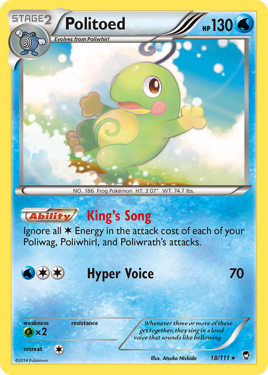 Politoed – Furious Fists