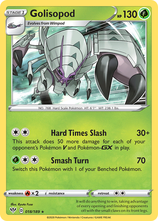 Golisopod – Darkness Ablaze