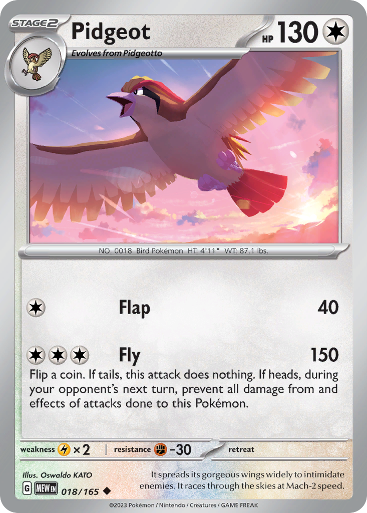 Pidgeot – 151