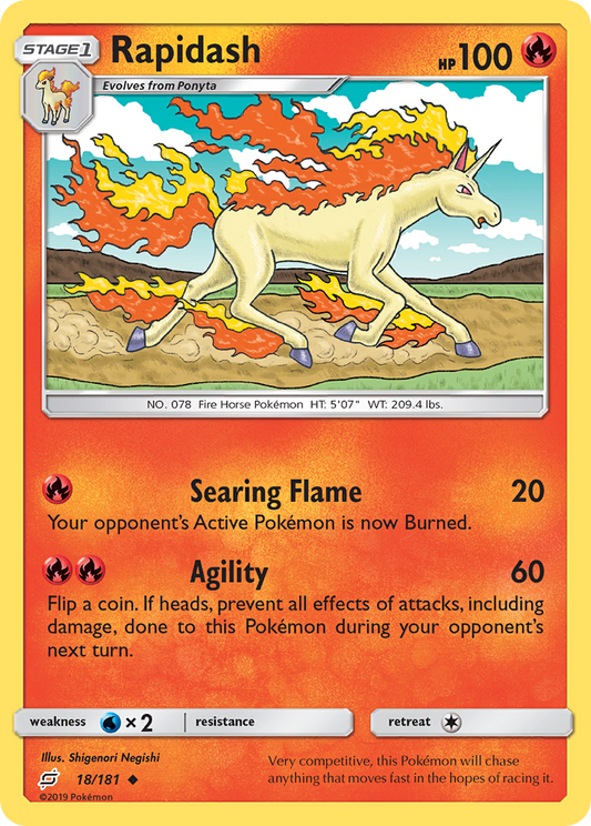Rapidash – Team Up