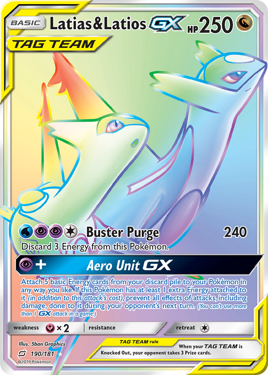 Latias & Latios-GX – Team Up