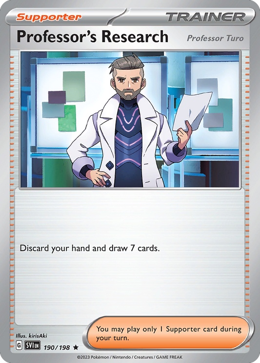 Professor's Research (Professor Turo) – Scarlet & Violet