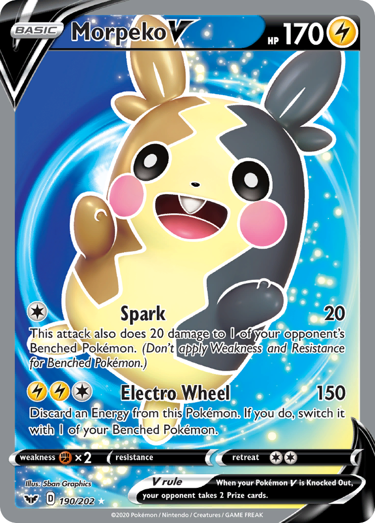 Morpeko V – Sword & Shield