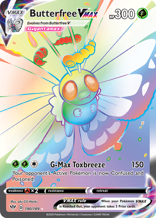 Butterfree VMAX – Darkness Ablaze