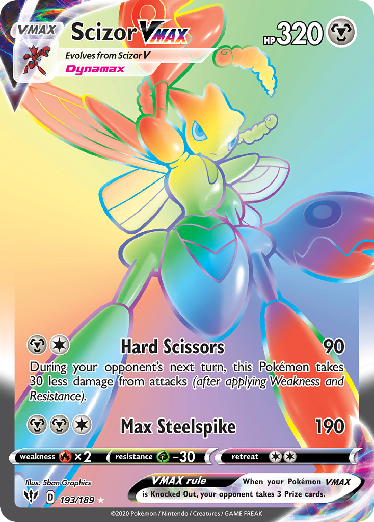 Scizor VMAX – Darkness Ablaze