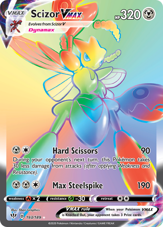 Scizor VMAX – Darkness Ablaze