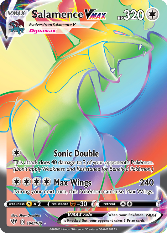 Salamence VMAX – Darkness Ablaze