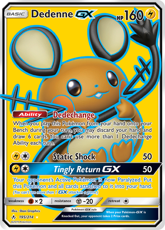 Dedenne-GX – Unbroken Bonds