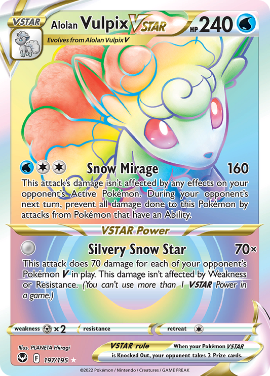 Alolan Vulpix VSTAR – Silver Tempest