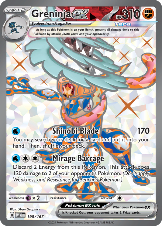 Greninja ex – Twilight Masquerade