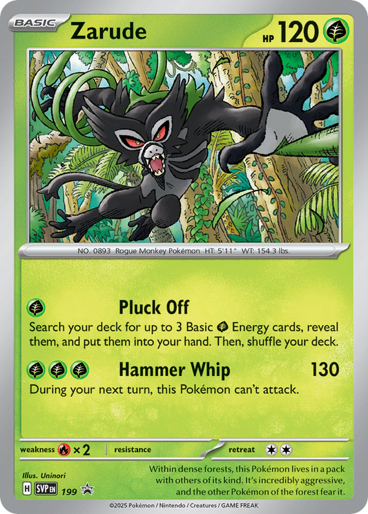 Zarude – Scarlet & Violet Black Star Promos