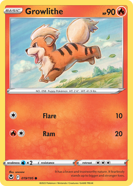 Growlithe – Silver Tempest