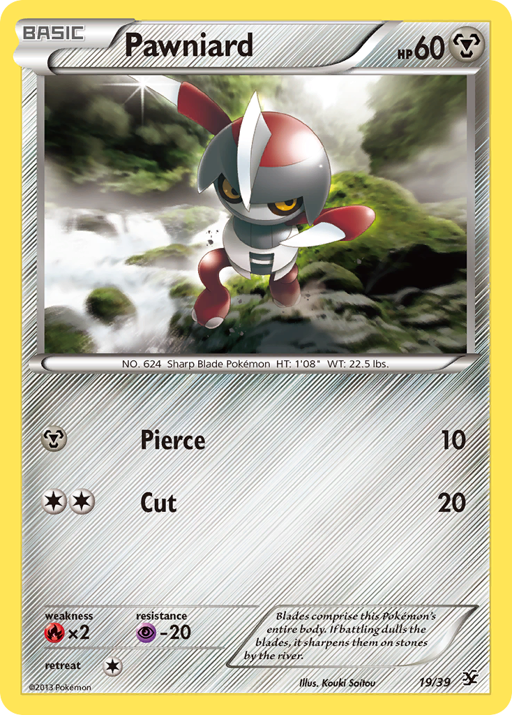 Pawniard – Kalos Starter Set
