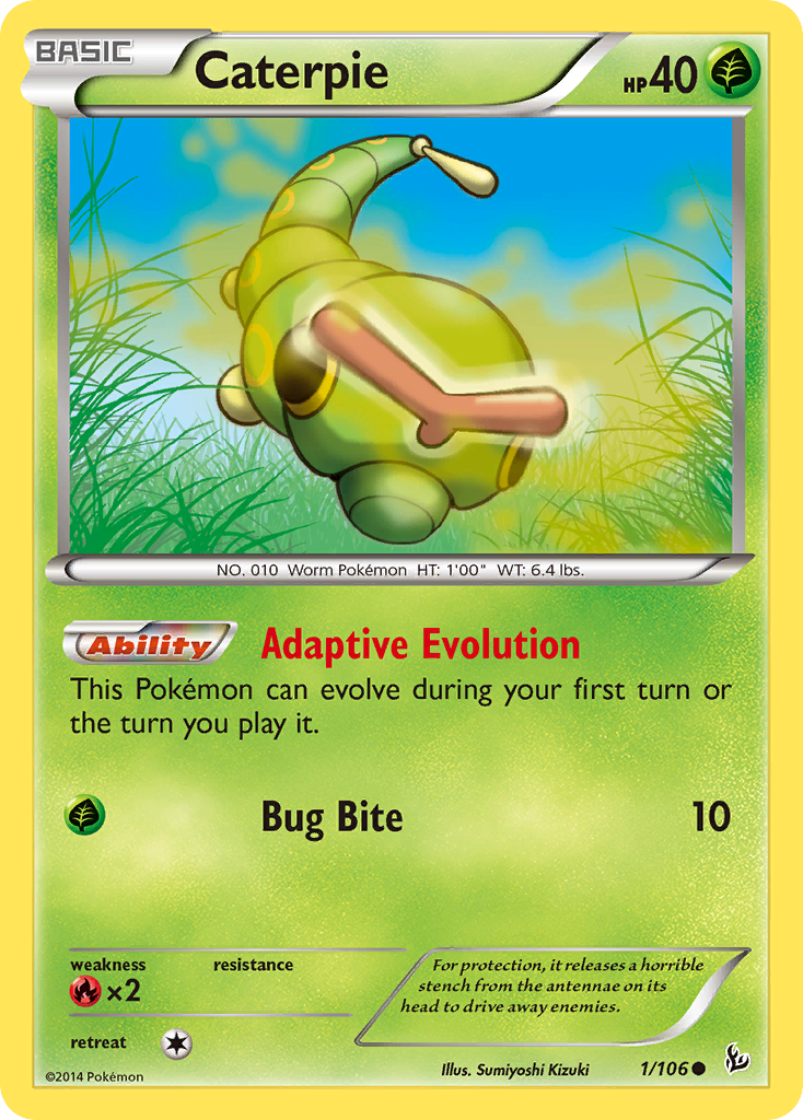 Caterpie – Flashfire