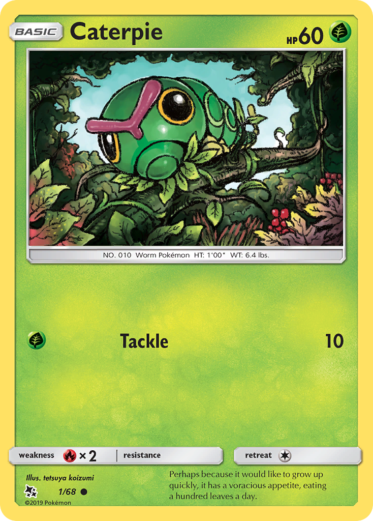 Caterpie – Hidden Fates