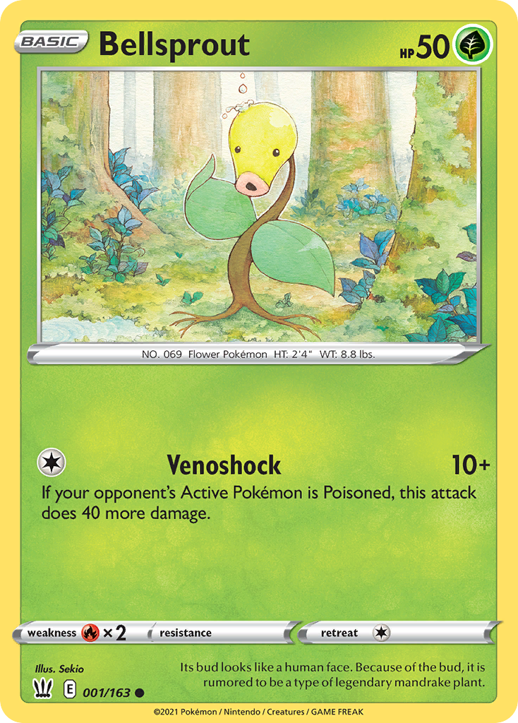 Bellsprout – Battle Styles