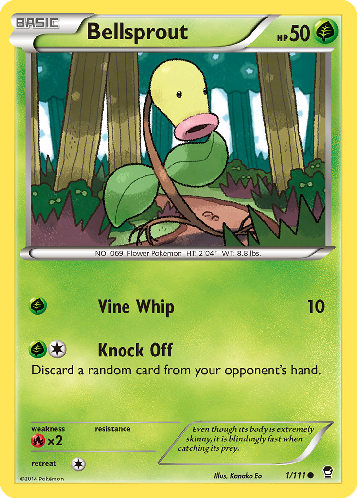 Bellsprout – Furious Fists