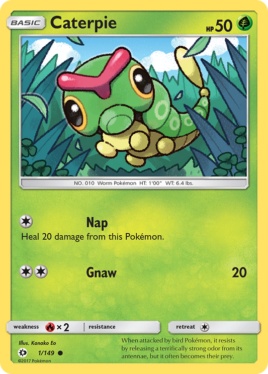Caterpie – Sun & Moon