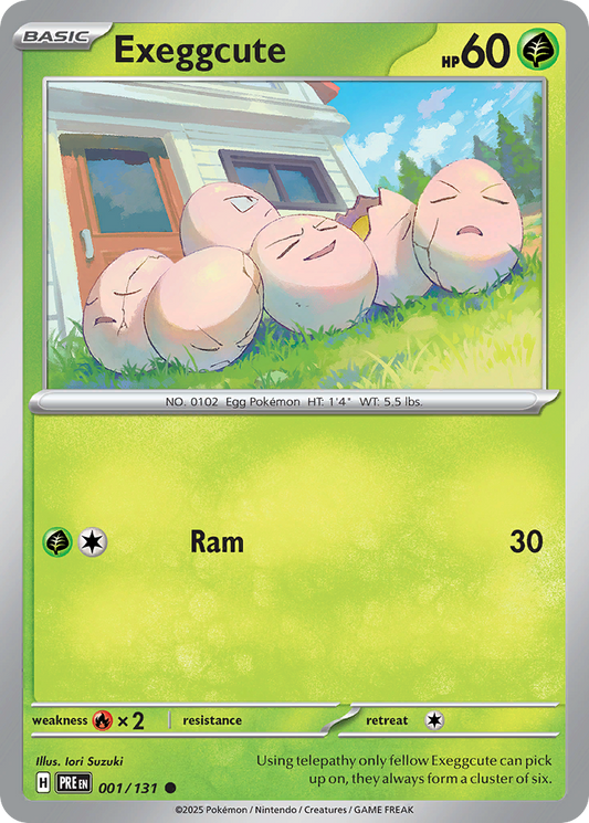 Exeggcute – Prismatic Evolutions