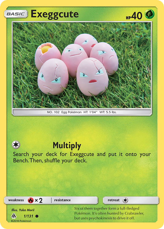 Exeggcute – Forbidden Light