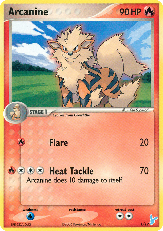Arcanine – EX Trainer Kit 2 Minun