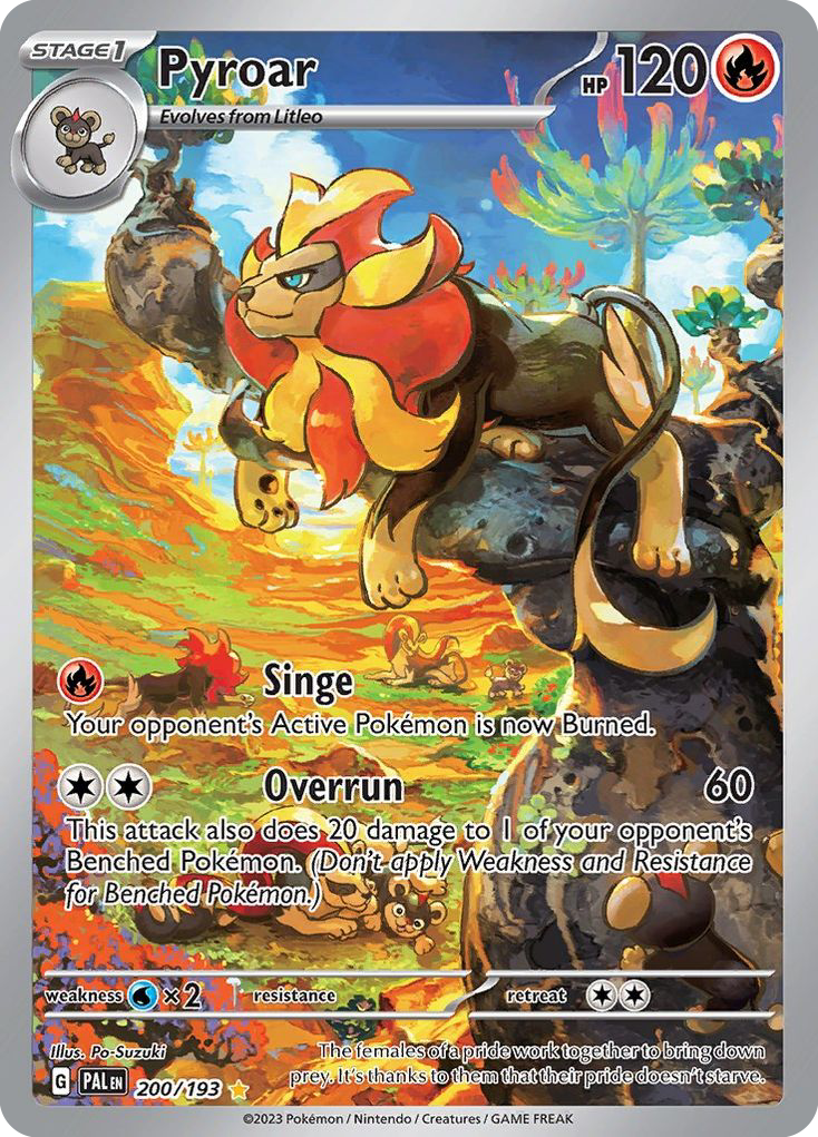 Pyroar – Paldea Evolved