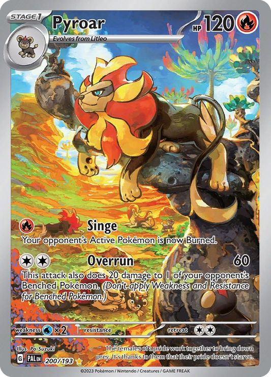 Pyroar – Paldea Evolved