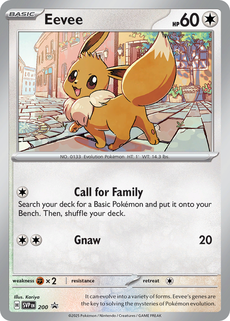 Eevee – Scarlet & Violet Black Star Promos