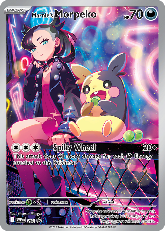 Marnie's Morpeko – Scarlet & Violet Black Star Promos