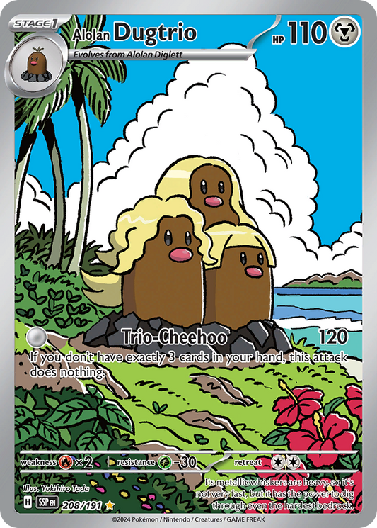 Alolan Dugtrio – Surging Sparks