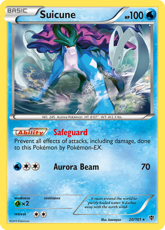 Suicune – Plasma Blast