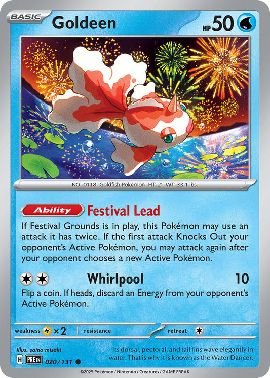 Goldeen – Prismatic Evolutions