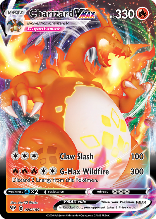 Charizard VMAX – Darkness Ablaze