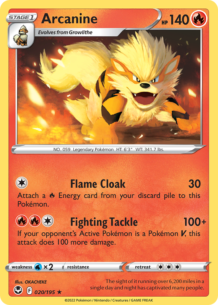 Arcanine – Silver Tempest