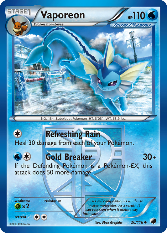 Vaporeon – Plasma Freeze
